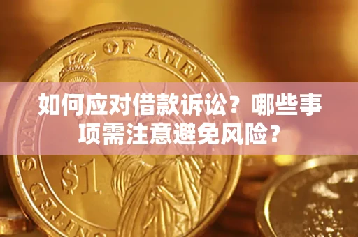 武汉如何应对借款诉讼？哪些事项需注意避免风险？