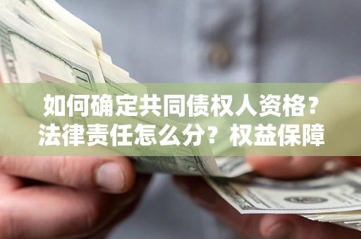 武汉如何确定共同债权人资格？法律责任怎么分？权益保障技巧揭秘！