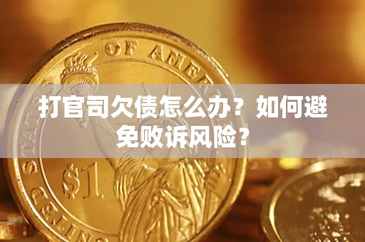 武汉打官司欠债怎么办？如何避免败诉风险？
