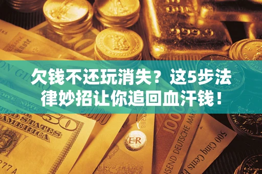 武汉欠钱不还玩消失？这5步法律妙招让你追回血汗钱！