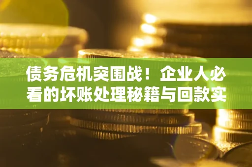 武汉债务危机突围战！企业人必看的坏账处理秘籍与回款实战指南